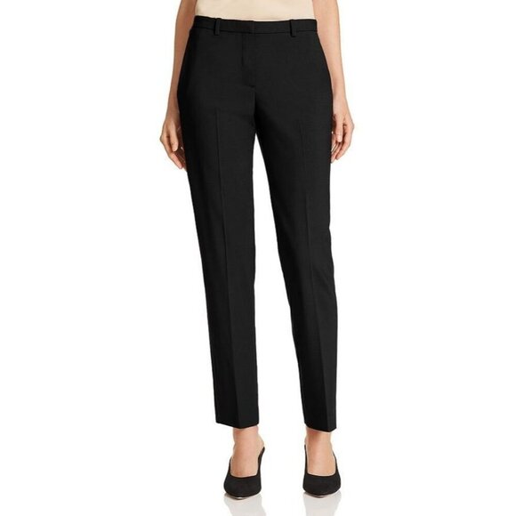 NWT Theory Hartsdale Wool-Blend Stretch Pants Size 8